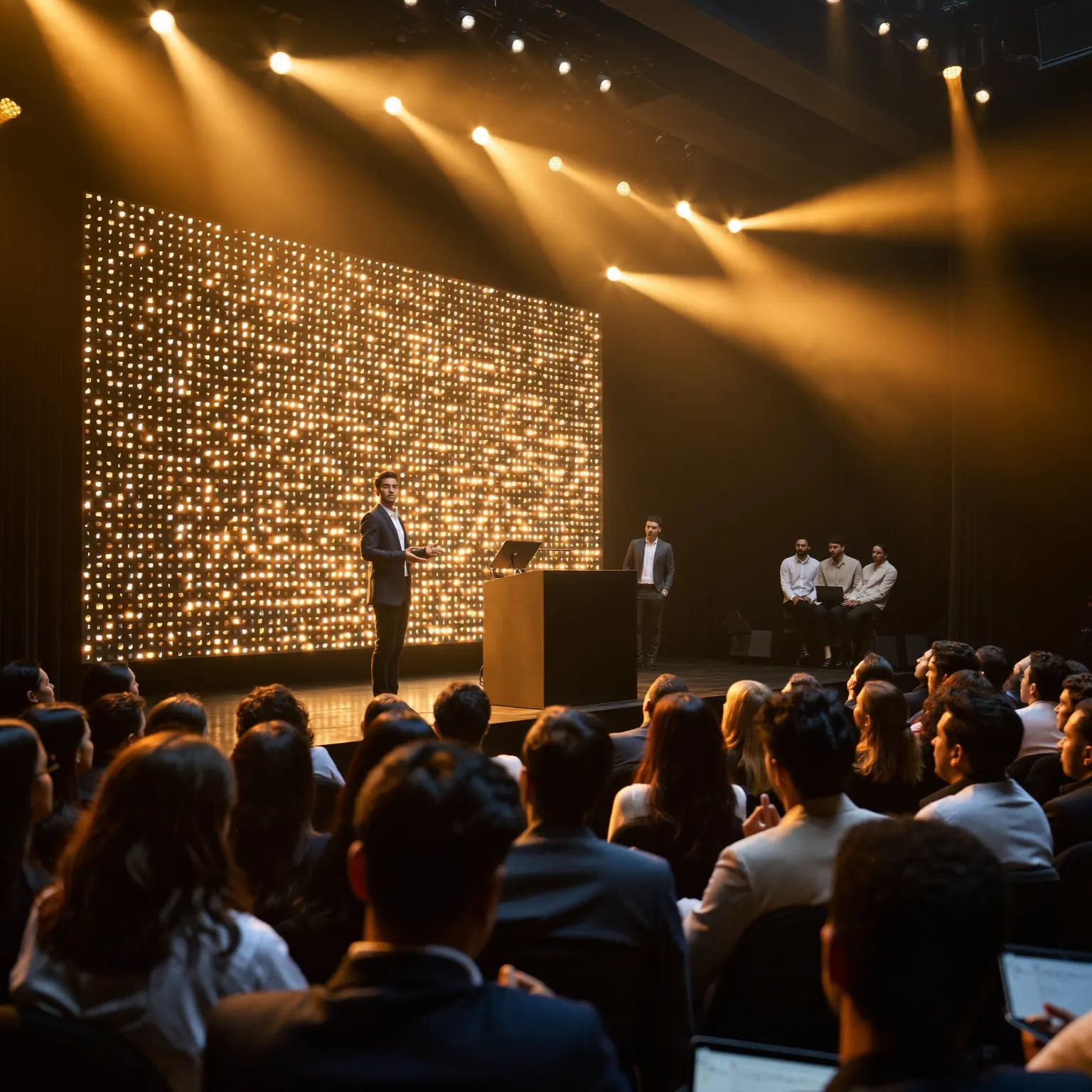 AI Partners Live on stage